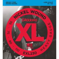 Струны для бас-гитары D'Addario EXL230 Nickel Wound Heavy 55/110