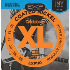 Струны для электрогитары D'Addario EXP110 Regular Light 10/46