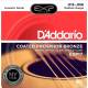 Струны для акустической гитары D'Addario EXP17 Phosphor Bronze Medium 13/56