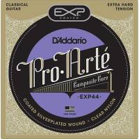 Струны для классической гитары D'Addario EXP44 Coated Extra Hard Tension