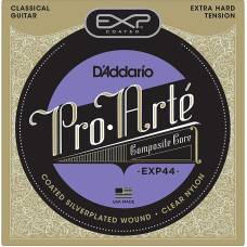 Струни для класичної гітари D'Addario EXP44 Coated Extra Hard Tension