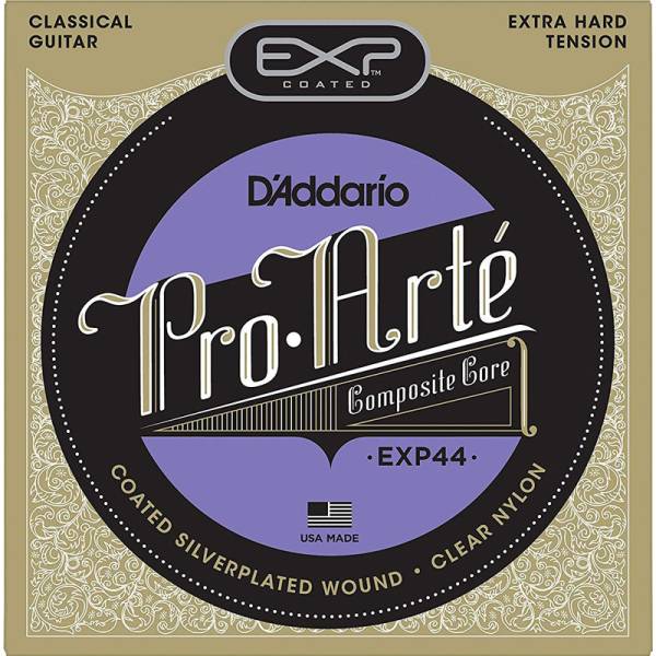 Струни для класичної гітари D'Addario EXP44 Coated Extra Hard Tension
