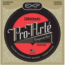 Струни для класичної гітари D'Addario EXP45 Coated Normal Tension
