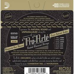 Струни для класичної гітари D'Addario EXP45 Coated Normal Tension