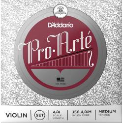 Струни для скрипки D'Addario J56 4/4M Pro-Arte Medium Tension
