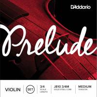 Струны для скрипки D'Addario J810 3/4M Prelude Medium Tension