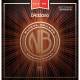 Струны для акустической гитары D'Addario NB13556BT Nickel Bronze Balanced Tension Light Acoustic Guitar Medium 13,5/56