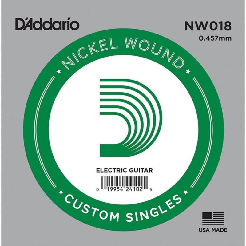 Струна D'Addario NW018 Nickel Wound .018