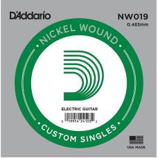 Струна D'Addario NW019 Nickel Wound .019