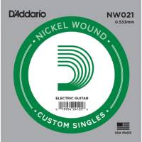 Струна D'Addario NW021 Nickel Wound .021