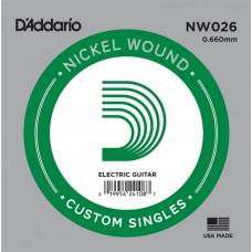 Струна D'Addario NW026 Nickel Wound .026