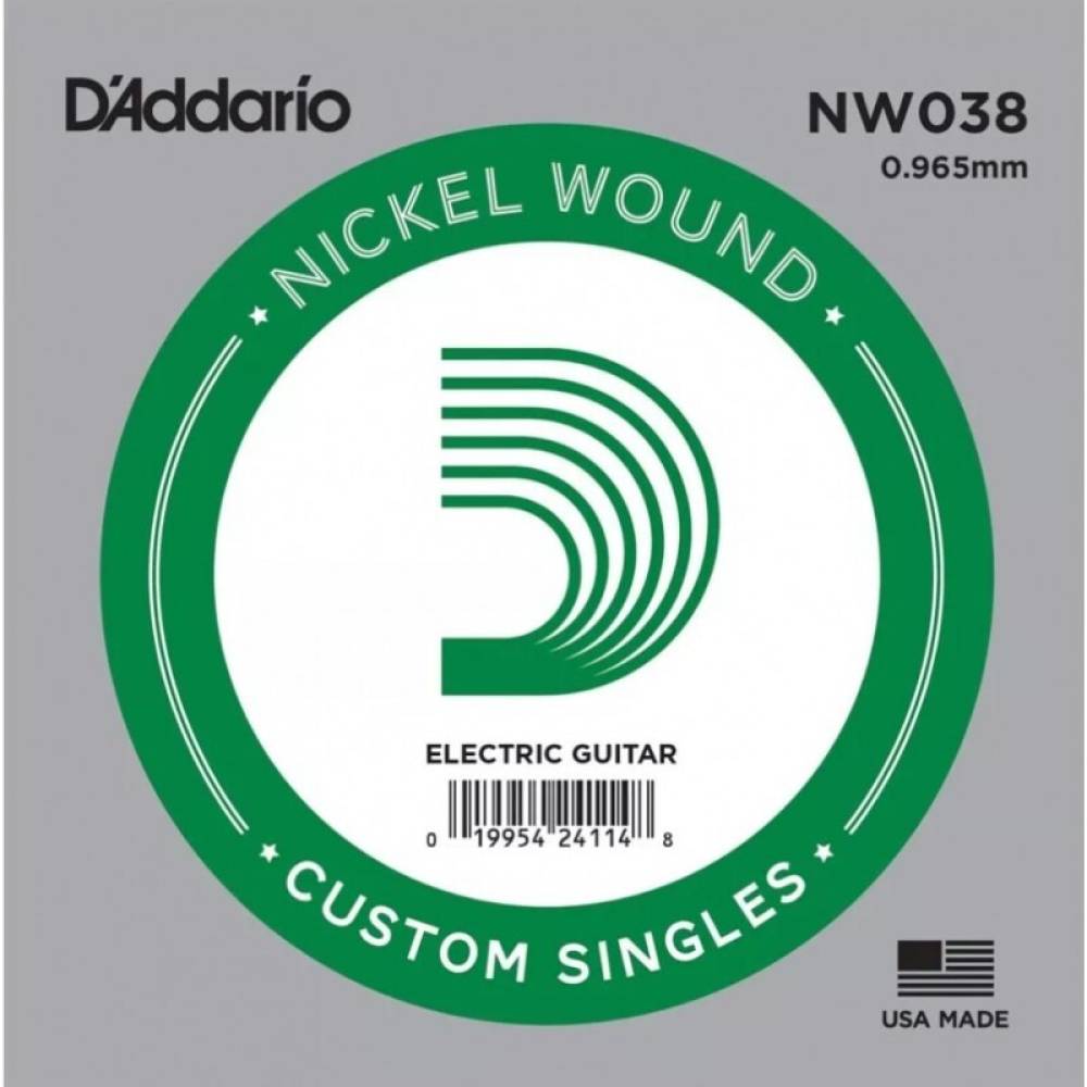 Струна D'Addario NW038 Nickel Wound .038