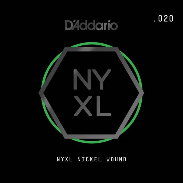 Струна D'Addario NYNW020 Nickel Wound .020