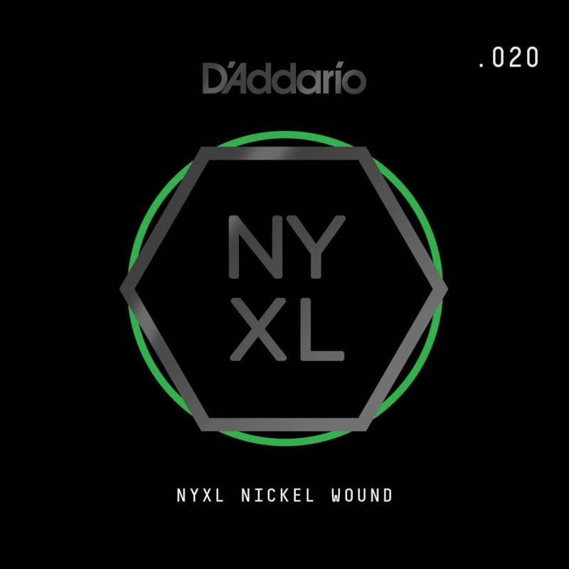 Струна D'Addario NYNW020 Nickel Wound .020