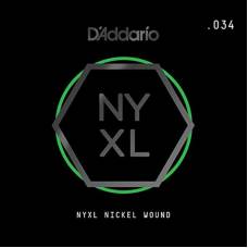 Струна D'Addario NYNW034 Nickel Wound .034