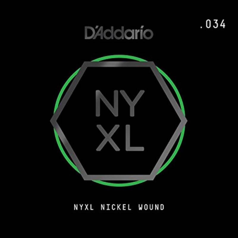 Струна D'Addario NYNW034 Nickel Wound .034