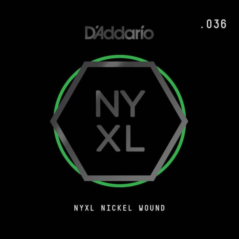 Струна D'Addario NYNW036 Nickel Wound .036