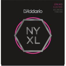 Струни для електрогітари D'Addario NYXL0940BT Nickel Wound Super Light Balanced Tension 9/40