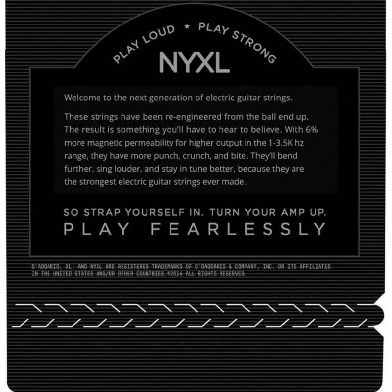 Струни для електрогітари D'Addario NYXL0940BT Nickel Wound Super Light Balanced Tension 9/40