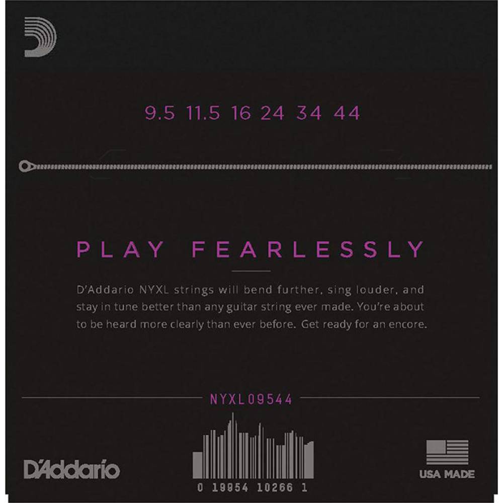 Струни для електрогітари D'Addario NYXL09544 Nickel Wound Super Light Plus 9.5/44