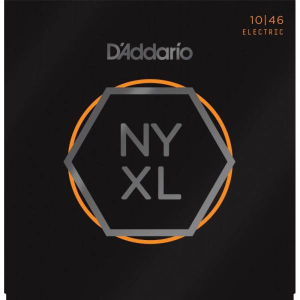 Струни для електрогітари D'Addario NYXL1046 Nickel Wound Regular Light 10/46