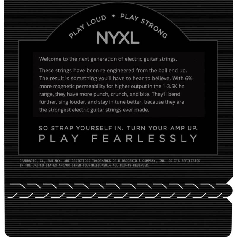 Струны для электрогитары D'Addario NYXL1046 Nickel Wound Regular Light 10/46