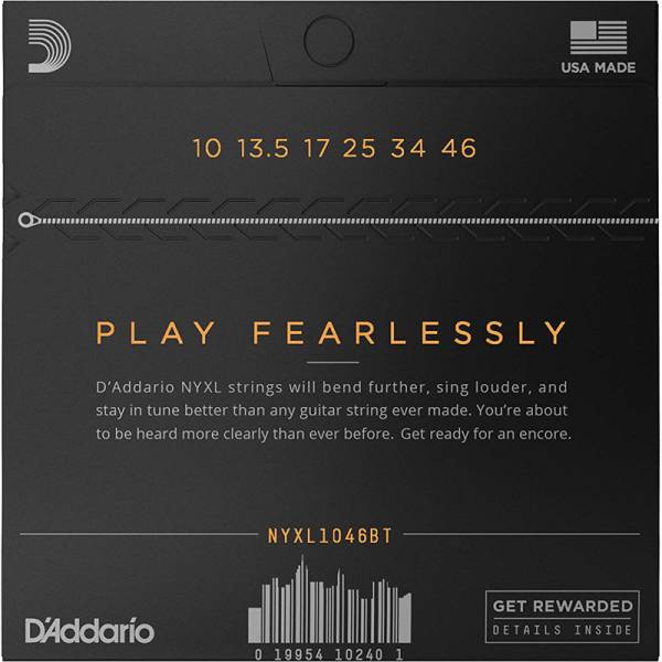 Струни для електрогітари D'Addario NYXL1046BT Nickel Wound Balanced Tension Regular Light 10/46