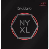 Струни для електрогітари D'Addario NYXL1052 Nickel Wound Light Top / Heavy Bottom 10/52