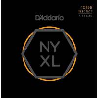 Струни для електрогітари D'Addario NYXL1059 Nickel Wound Regular Light 7-Strings 10/59