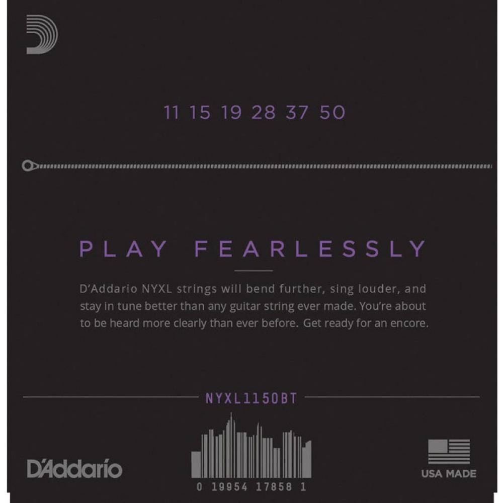 Струни для електрогітари D'Addario NYXL1150BT Nickel Wound Medium Balanced Tension 11/50
