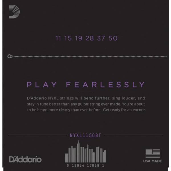 Струни для електрогітари D'Addario NYXL1150BT Nickel Wound Medium Balanced Tension 11/50
