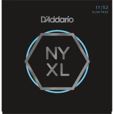 Струны для электрогитары D'Addario NYXL1152 Medium Top / Heavy Bottom 11/52