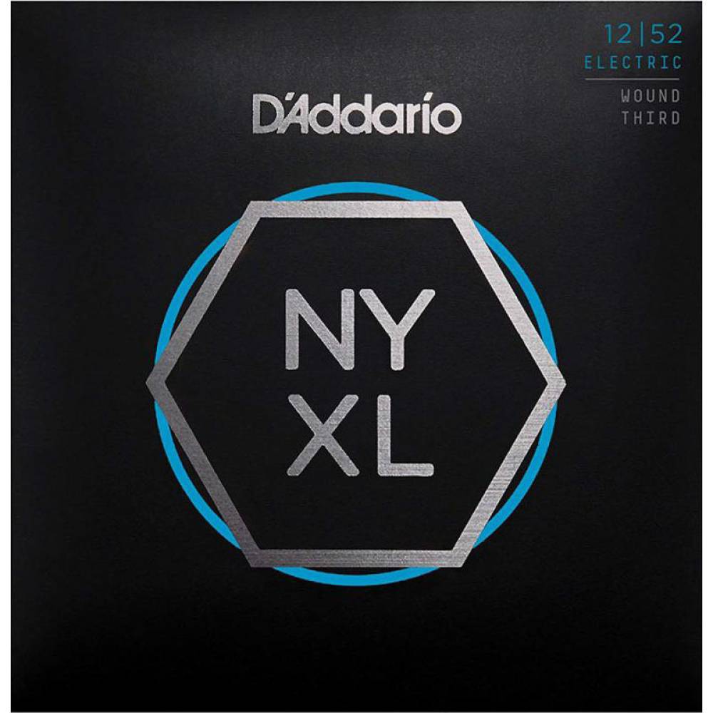 Струни для електрогітари D'Addario NYXL1252W Nickel Wound 3rd Light 12/52