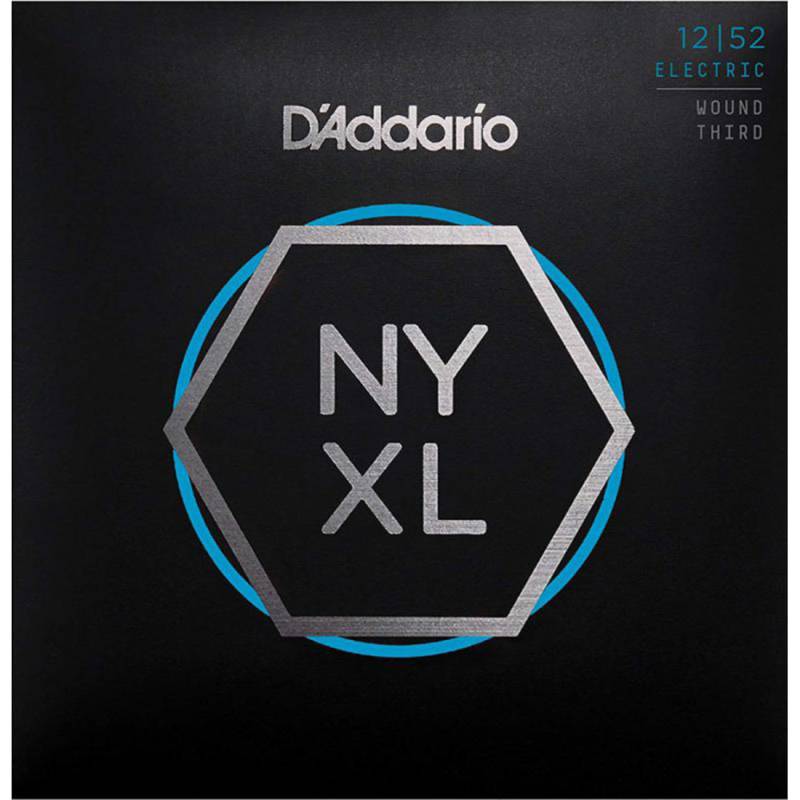 Струны для электрогитары D'Addario NYXL1252W Nickel Wound 3rd Light 12/52