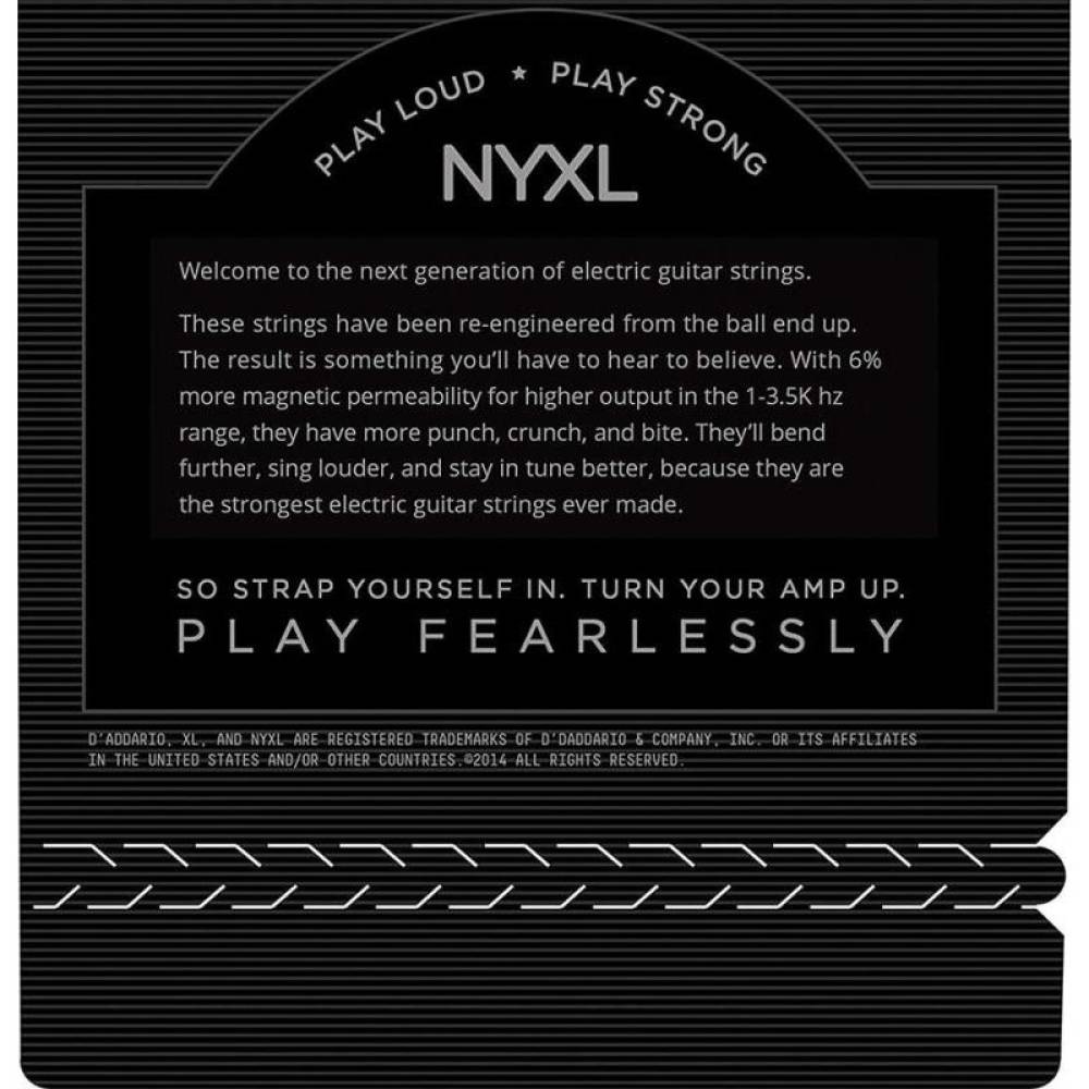 Струни для електрогітари D'Addario NYXL1254 Nickel Wound Heavy 12/54