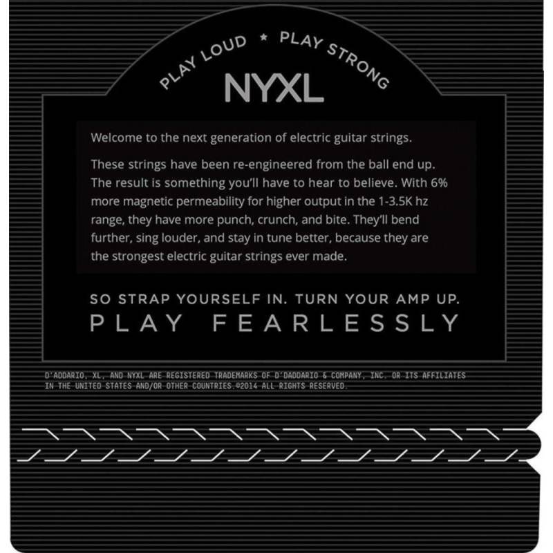 Струны для электрогитары D'Addario NYXL1254 Nickel Wound Heavy 12/54