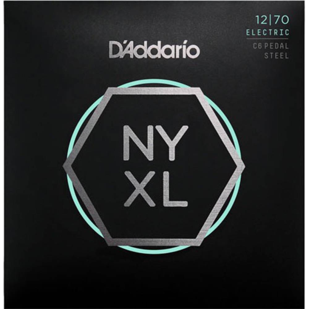 Струны для электрогитары D'Addario NYXL1270PS C6 Pedal Stetl Custom Medium 12/70