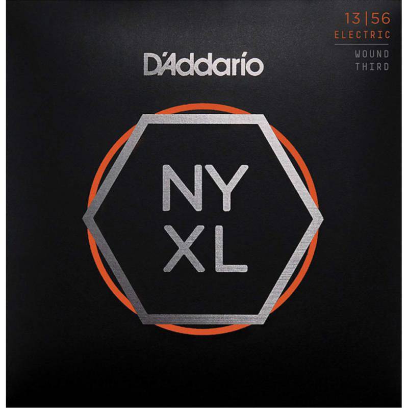 Струни для електрогітари D'Addario NYXL1356W Nickel Wound 3rd Medium 13/56