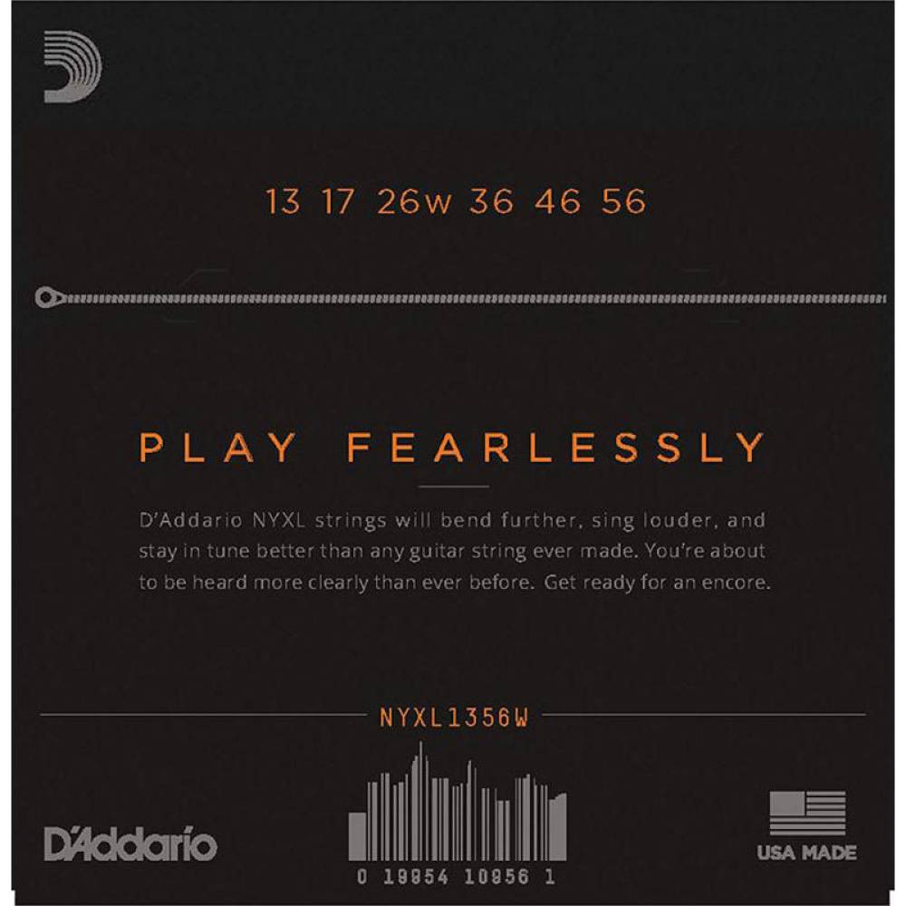 Струни для електрогітари D'Addario NYXL1356W Nickel Wound 3rd Medium 13/56