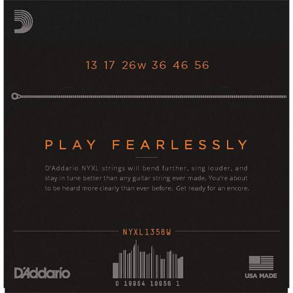 Струни для електрогітари D'Addario NYXL1356W Nickel Wound 3rd Medium 13/56