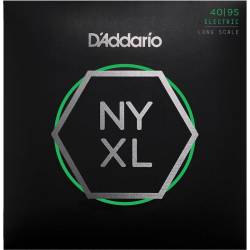 Струни для бас-гітари D'Addario NYXL4095 Long Scale Super Light 40/95