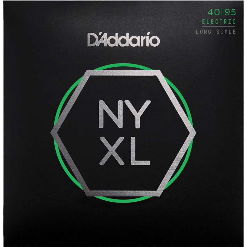 Струни для бас-гітари D'Addario NYXL4095 Long Scale Super Light 40/95