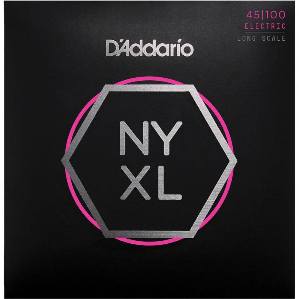 Струны для бас-гитары D'Addario NYXL45100 Long Scale Regular Light 45/100