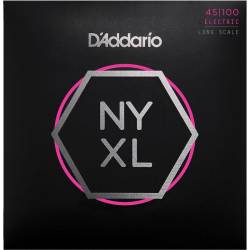 Струни для бас-гітари D'Addario NYXL45100 Long Scale Regular Light 45/100
