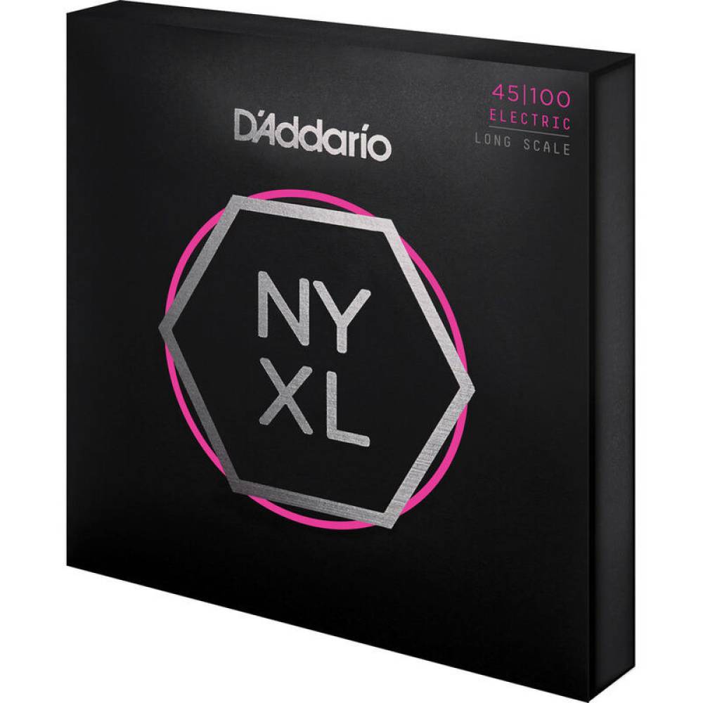 Струны для бас-гитары D'Addario NYXL45100 Long Scale Regular Light 45/100