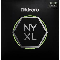 Струни для бас-гітари D'Addario NYXL45105 Long Scale Light Top Medium Bottom 45/105
