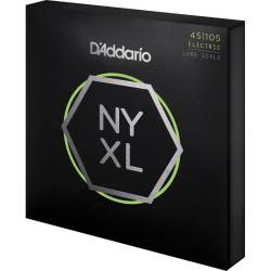 Струни для бас-гітари D'Addario NYXL45105 Long Scale Light Top Medium Bottom 45/105