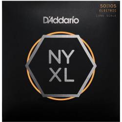 Струни для бас-гітари D'Addario NYXL50105 Long Scale Medium 50/105