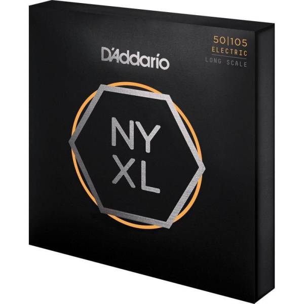 Струни для бас-гітари D'Addario NYXL50105 Long Scale Medium 50/105
