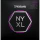 Струни для електрогітари D'Addario NYXL9564SBD Strandberg Nickel Wound Custom Light 7-Strings 9.5/64 
